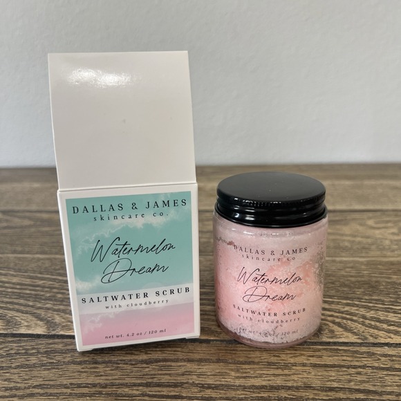 Other - Dallas & James Watermelon Dream Saltwater Scrub W/Cloudberry 4.2‎ Oz Exp 2027